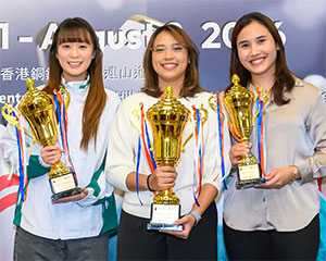 Women's Open Top 3 Winners