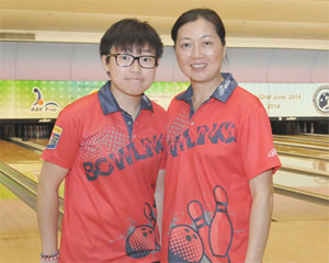 Zoe Tam and Chan Shuk Han